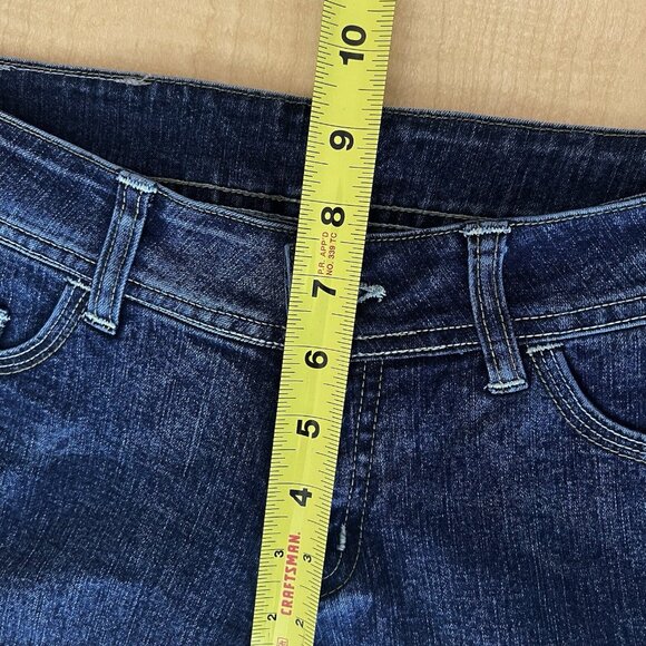 CDN JEANS Canadian Club Women's Blue Denim Jeans Sz 29 Boot Cut Stretch Mid Rise - Picture 10 of 11